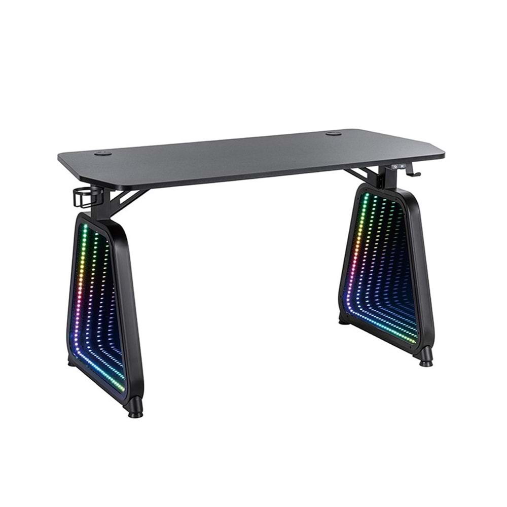 TWİSTED MİNDS TM-GMD12-D1 RGB AYNA AYAKLI OYUNCU MASASI