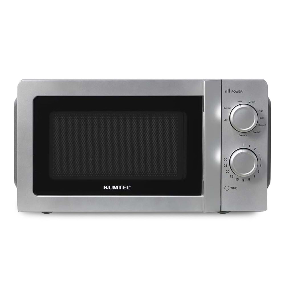 KUMTEL HM-04 MİKRODALGA FIRIN 20 LİTRE SİLVER