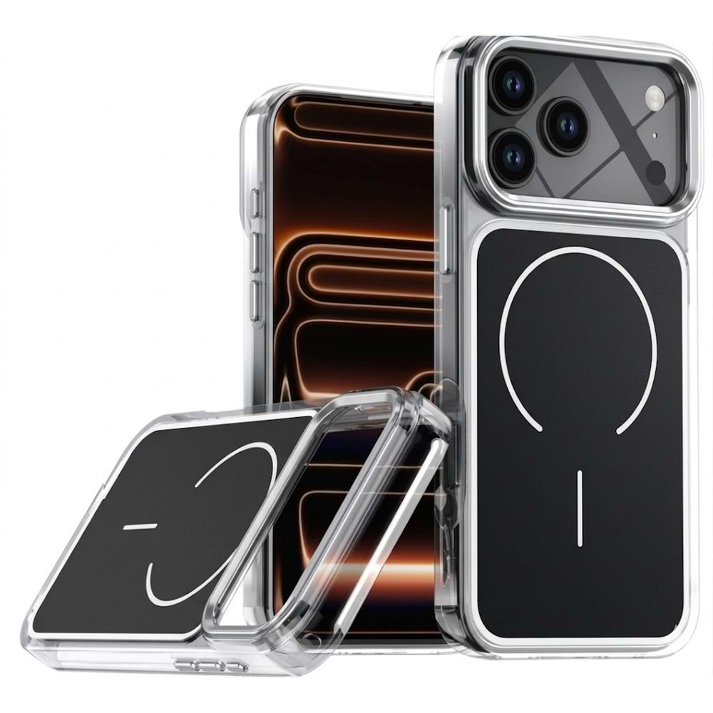 SUNİX MAT KILIF İPHONE 17 PRO MAX SİYAH