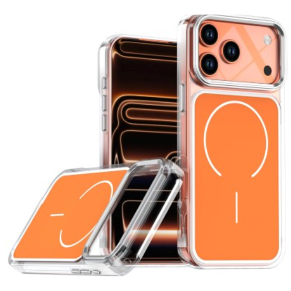 SUNİX MAT KILIF İPHONE 17 PRO MAX TURUNCU