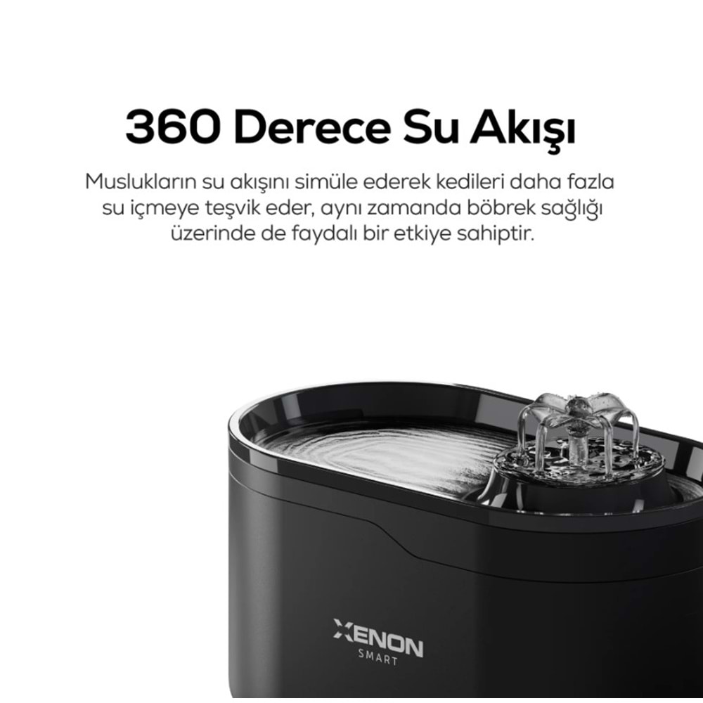 XENON SMART X8650 AKILLI SU PINARI 2.8L - SİYAH