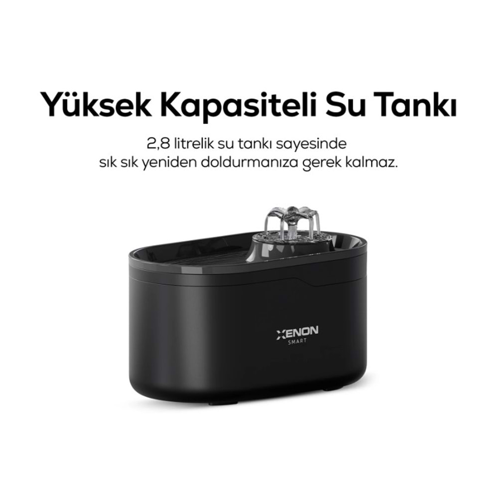 XENON SMART X8650 AKILLI SU PINARI 2.8L - SİYAH