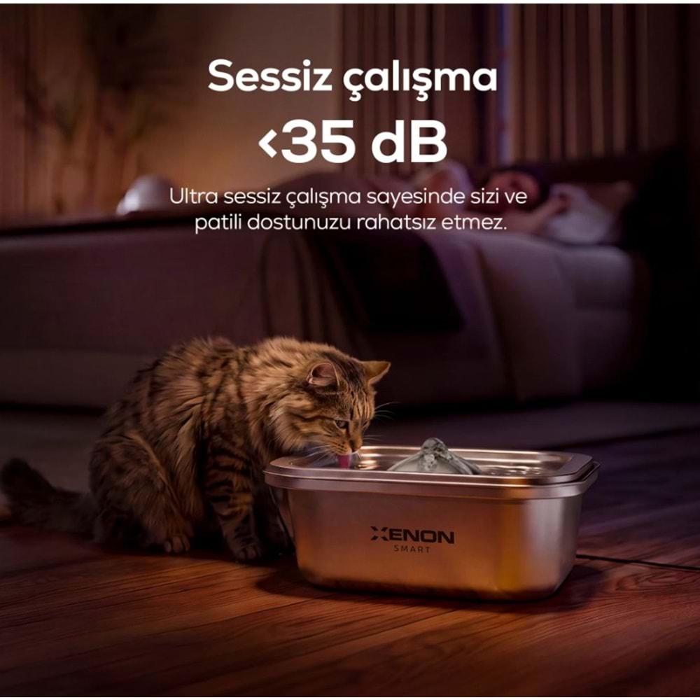 XENON SMART X8651 AKILLI SU PINARI 3L - ÇELİK