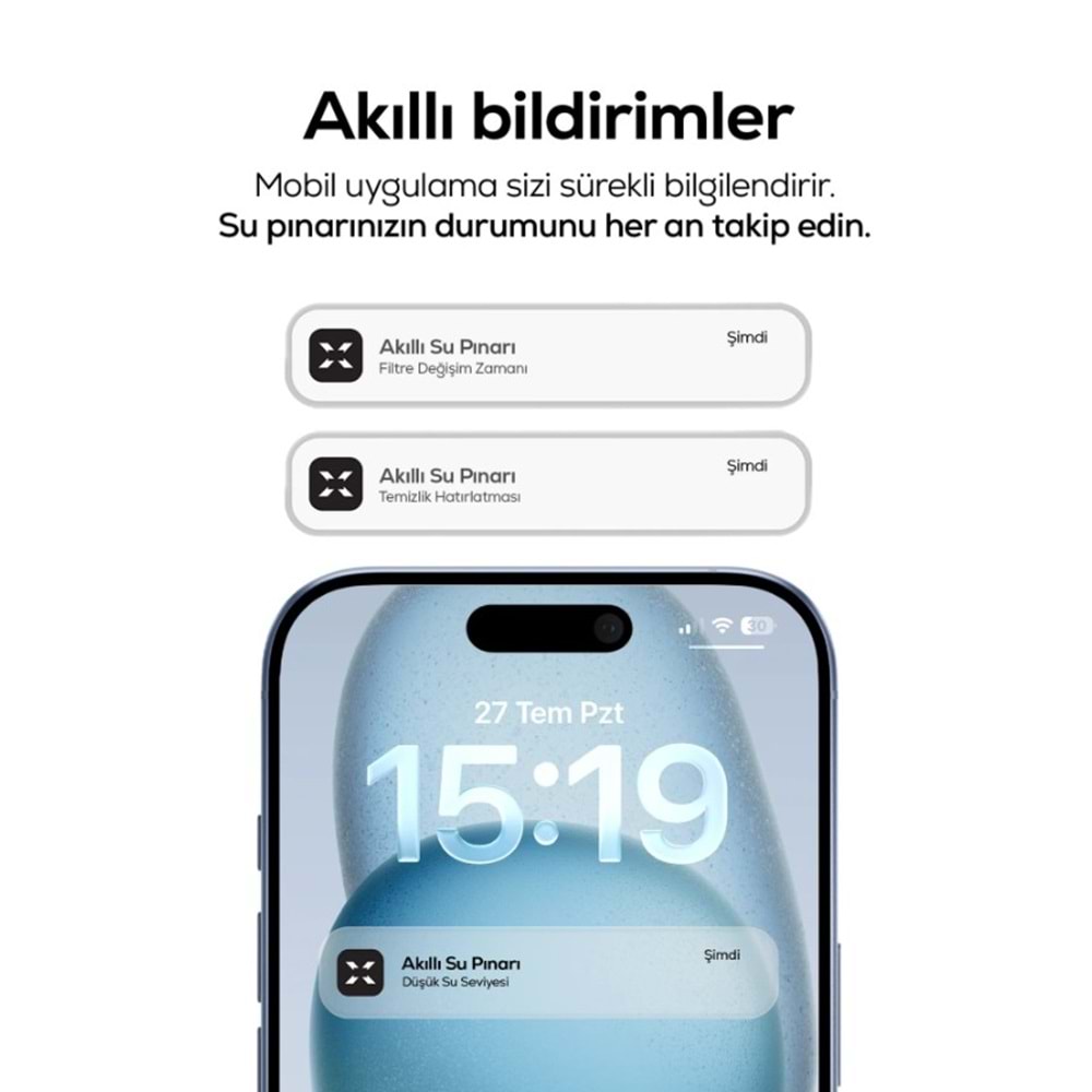 XENON SMART X8651 AKILLI SU PINARI 3L - ÇELİK