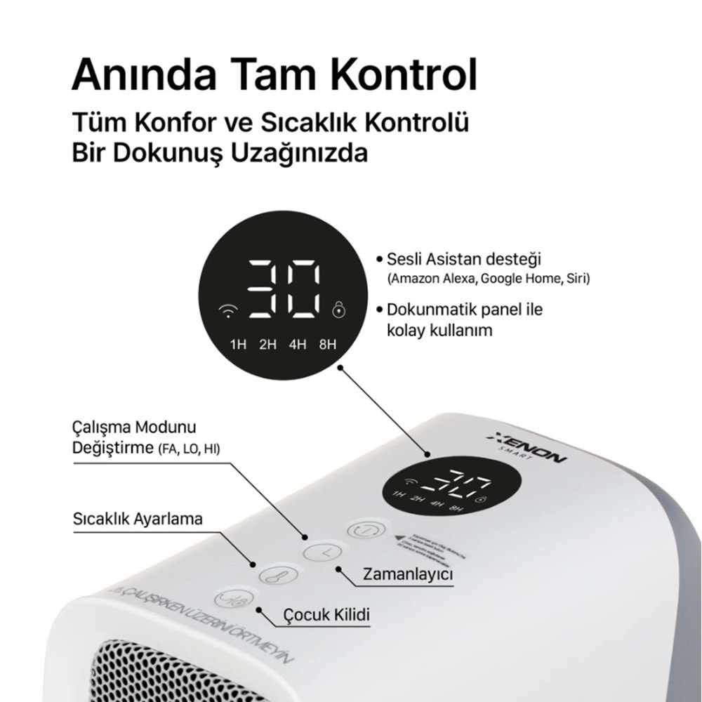 XENON SMART X7440 AKILI FANLI ISITICI