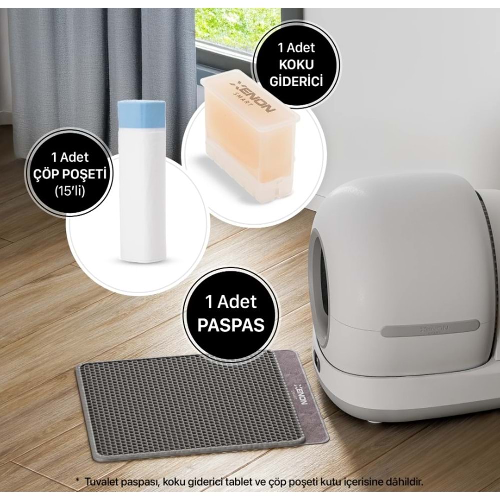 XENON SMART X8624 AKILLI KEDİ TUVALETİ