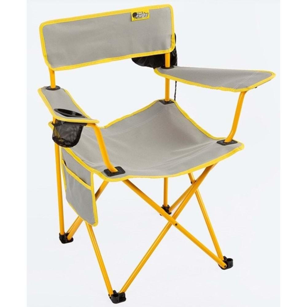 FUNKY CAMPER KAMP SANDALYESİ GRİ