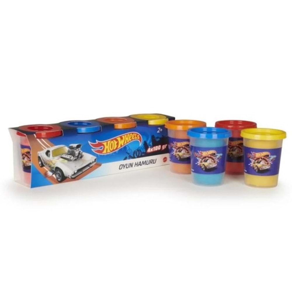 HOT WHEELS OYUN HAMURU 4LÜ PAKET 400GR