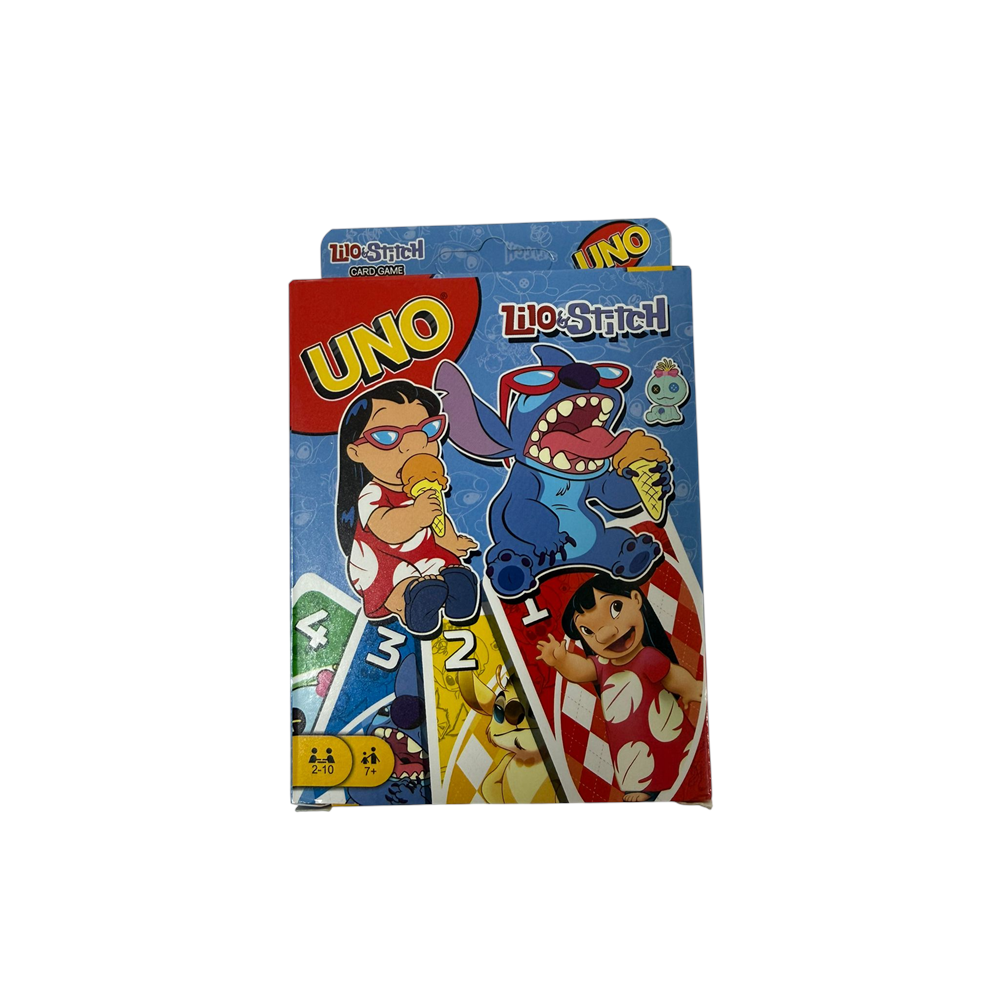 LİLO & STİTCH ÇİZGİ KARAKTER TEMALI UNO OYUNU