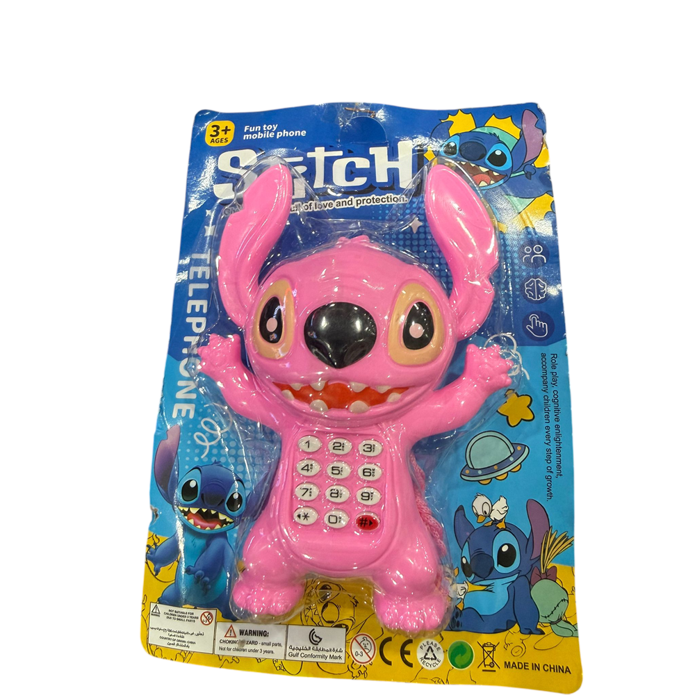 STİTCH ÇİZGİ KARAKTERLİ CEP TELEFONU 916
