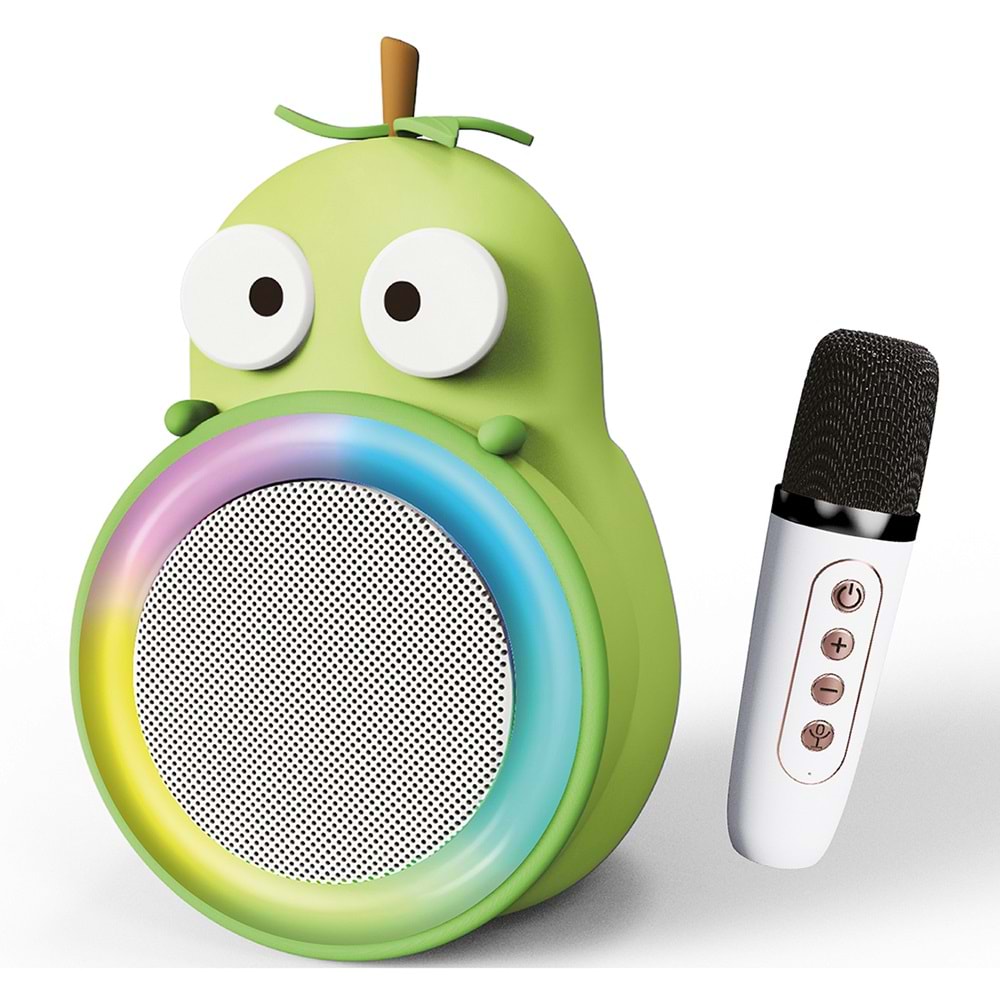 SUNİX BTS-251 BLUETOOTH KARAOKE SPEAKER PEAR