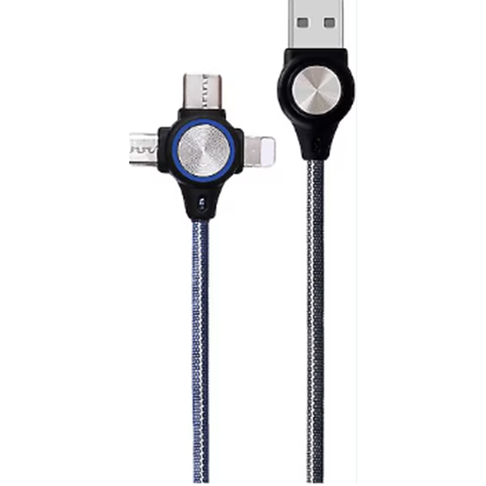 SUNİX SC-33 3 İN 1 USB DATA CABLE MİCRO & TYPE-C + LİGHTNİNG