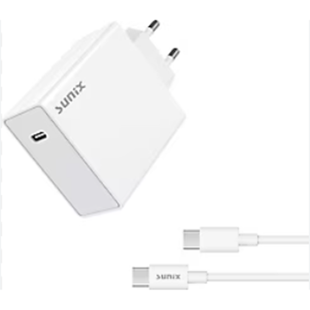 SUNİX S130 ŞARJ BAŞLIK 120W TYPE-C KABLOLU