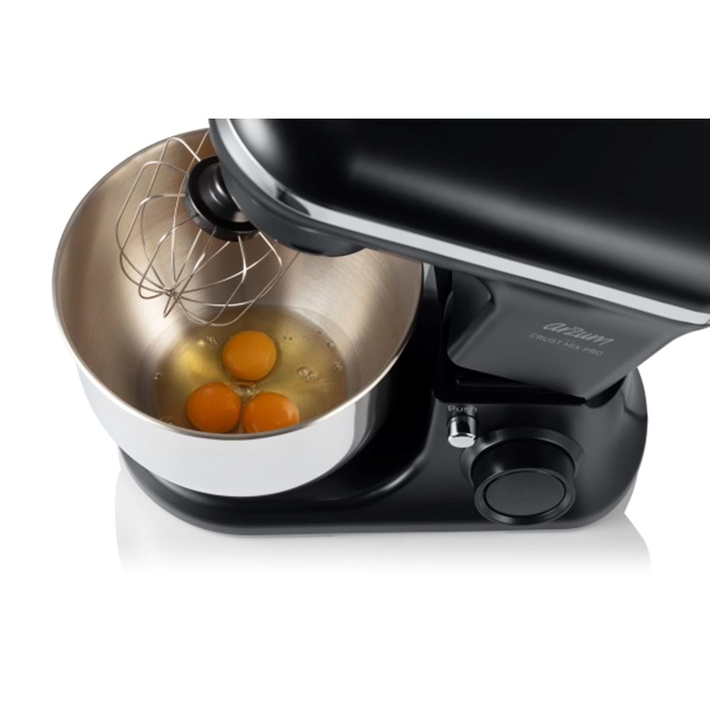 ARZUM AR1184 CRUST MİX PRO STAND MİKSER SİYAH