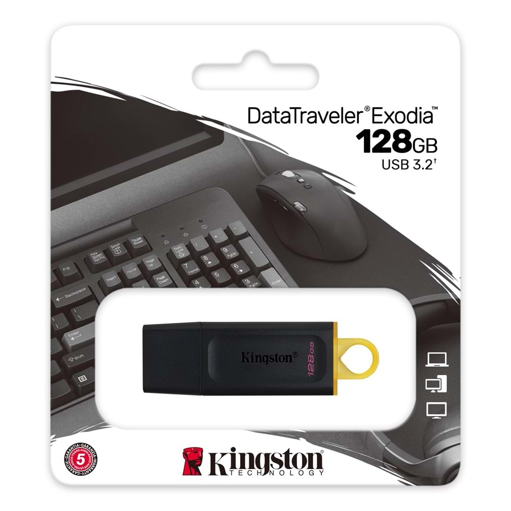 KİNGSTON 3.2 GEN 1 128GB USB BELLEK