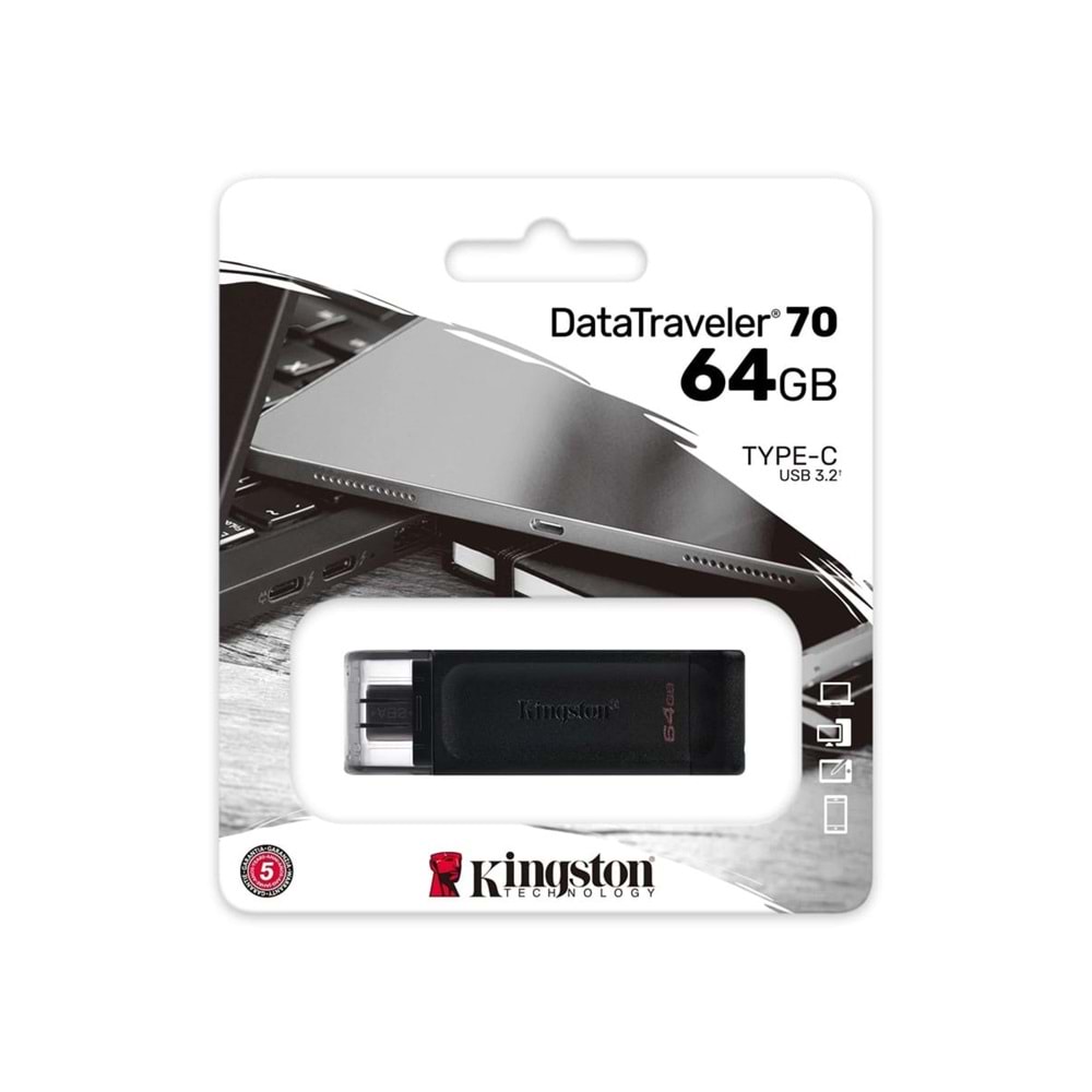 KİNGSTON DT70 64GB USB-C BELLEK