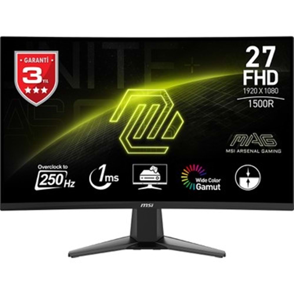 MSİ MAG 27C6X CURVED 1500R 27
