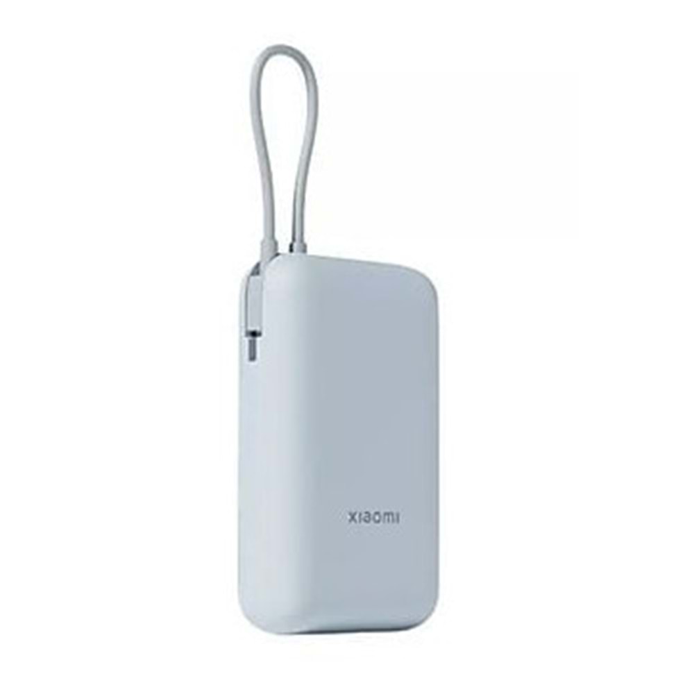 XİAOMİ POWERBANK 10000MAH DAHİLİ KABLOLU BUZ MAVİSİ GL 58478