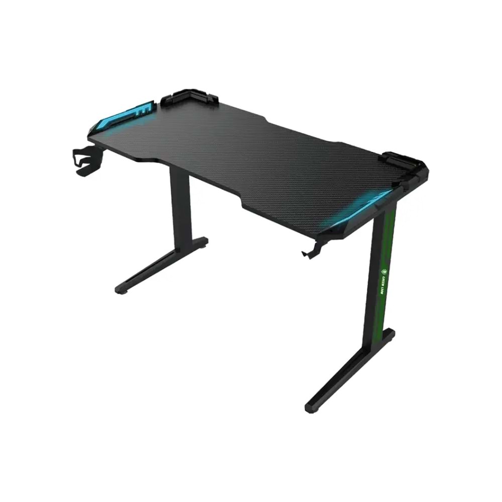 GREEN LİON RGB OYUNCU MASASI - SİYAH GNRGBGDESKBK