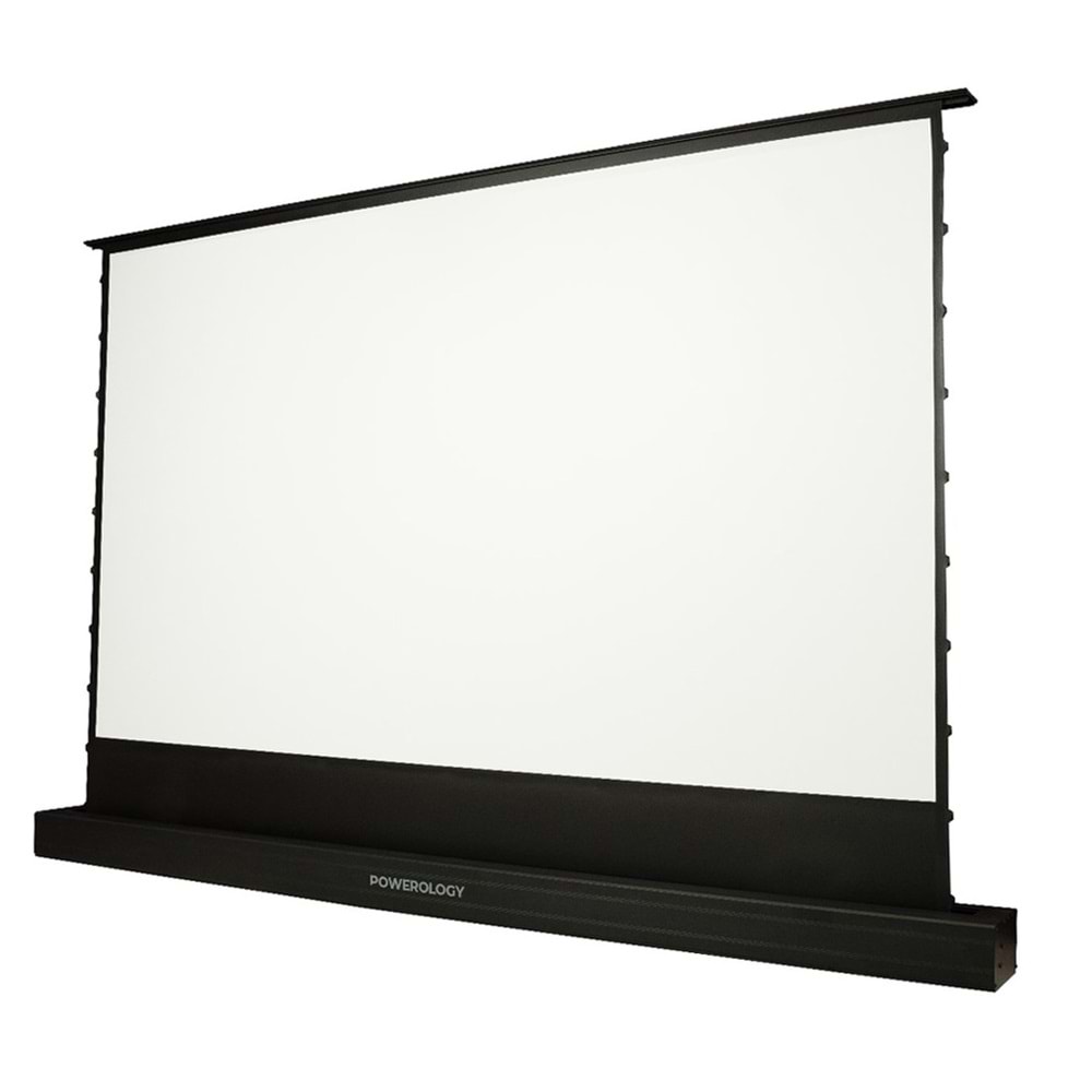 POWEROLOGY 100” MOTORLU PROJEKSİYON PERDESİ - BEYAZ P100MPS