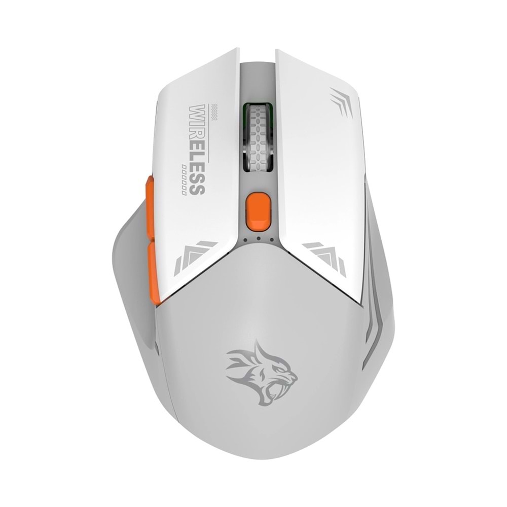 PORODO GAMİNG 2’Sİ 1 ARADA 2.4G KABLOSUZ MOUSE DPI 1600 - GRİ PDX323-GY