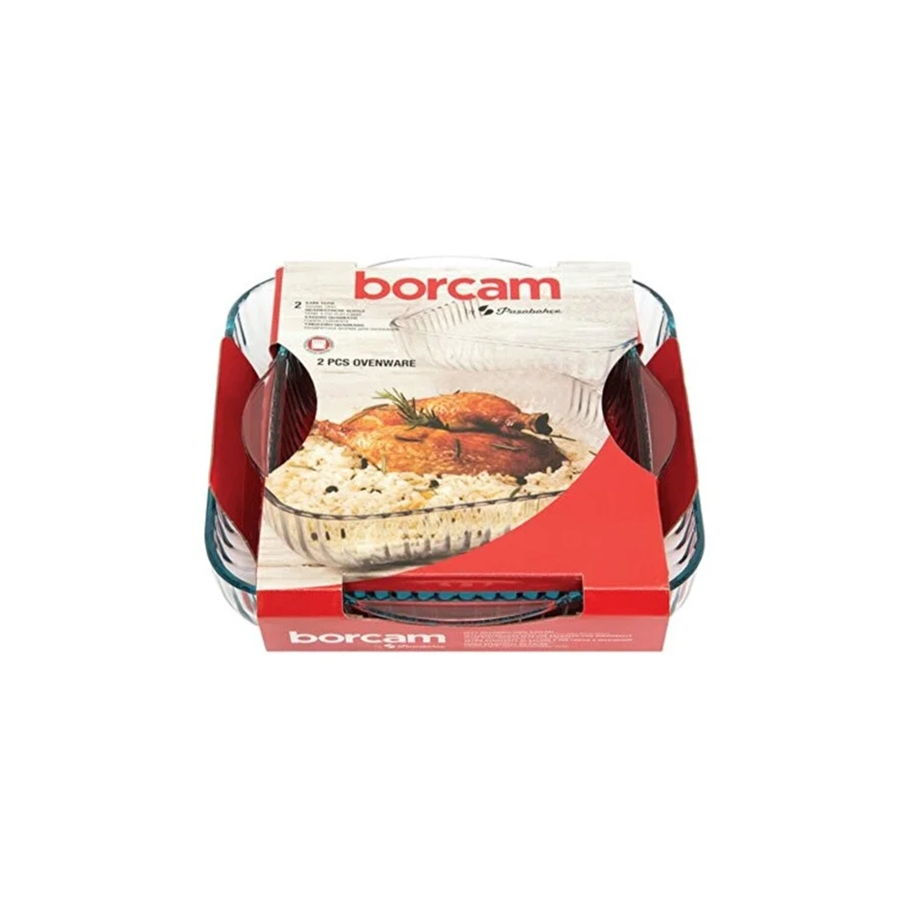 Paşabahçe Borcam 2'li Cam Hazırlık ve Sunum Seti 159166