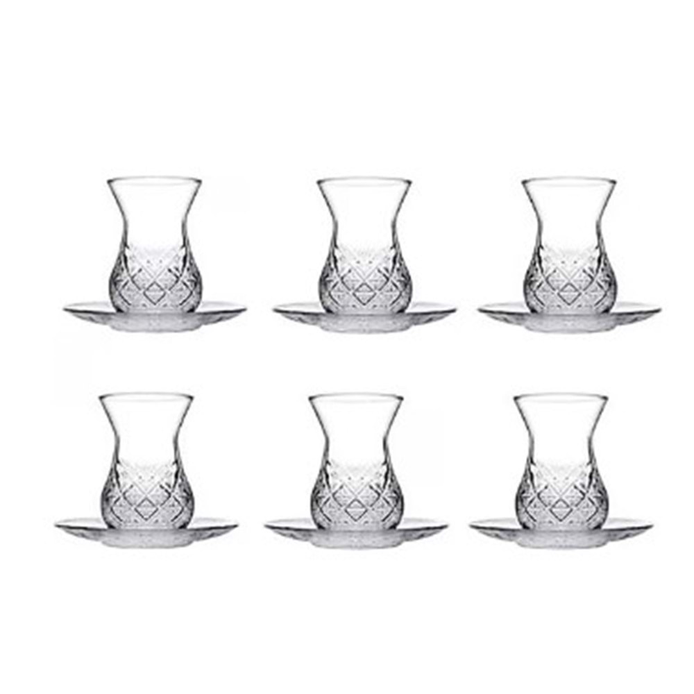 Paşabahçe Timeless 6 Kişilik Çay Seti 96992