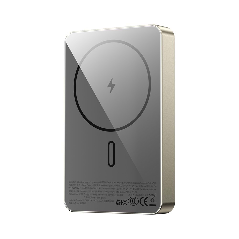 P15-1 WİWU ULTRA İNCE 10000MAH MAGSAFE POWERBANK
