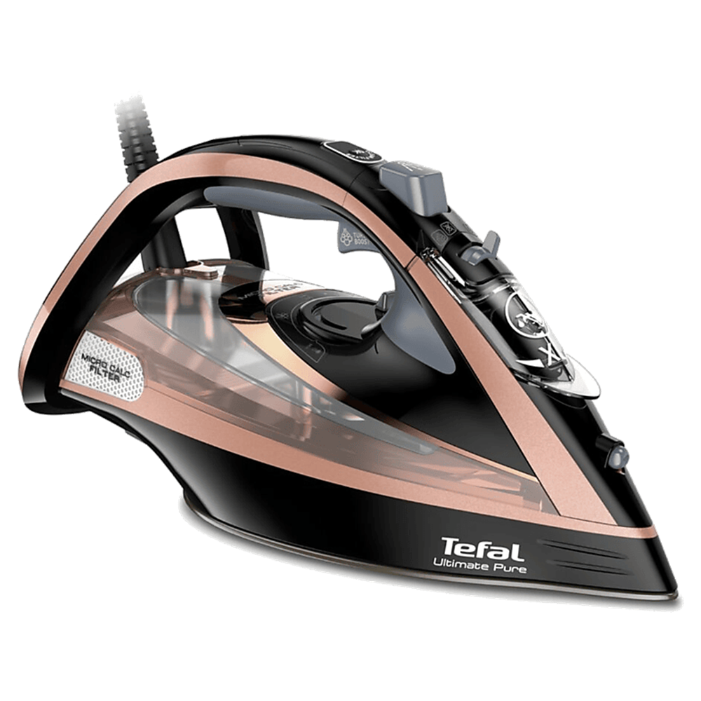 TEFAL FV9845 ULTIMATE PURE BUHARLI ÜTÜ SİYAH BRONZ