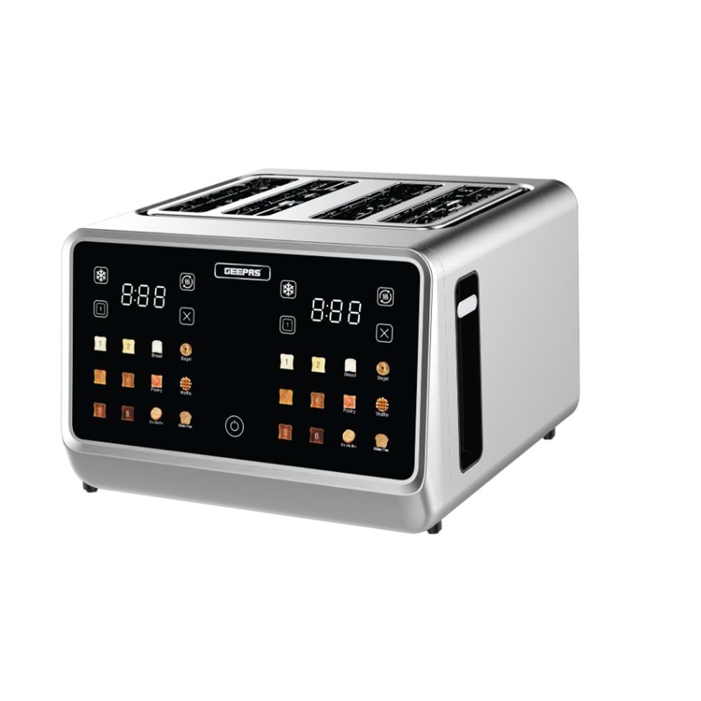 GEEPAS GBT36569UK DİJİTAL 4 DİLİMLİ EKMEK KIZARTMA MAKİNESİ