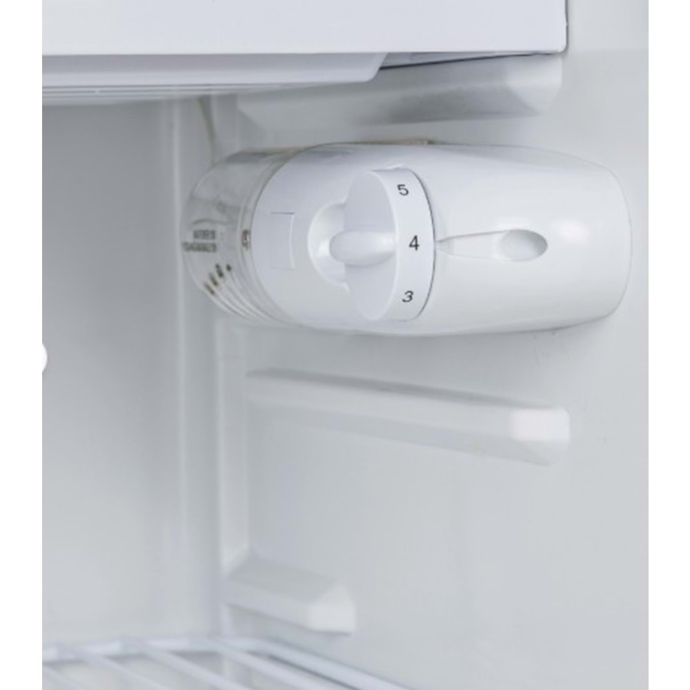 GEEPAS GRF115SPEH 110L GÜMÜŞ MİNİ BUZDOLABI - GÜÇLÜ KOMPRESÖR, EMNİYET KİLİDİ, AYARLANABİLİR TERMOSTAT