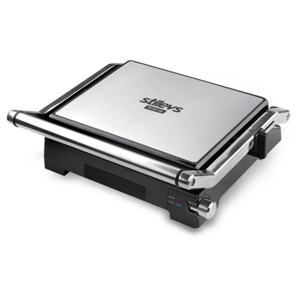 STİLEVS KITIRIK TO-519 IZGARA VE TOST MAKİNESİ - INOX