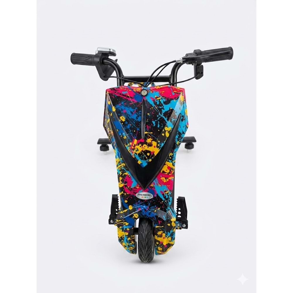 HAUSBERG DRİFT SCOOTER GRAFİTİ SİYAH HB-KD05RZ