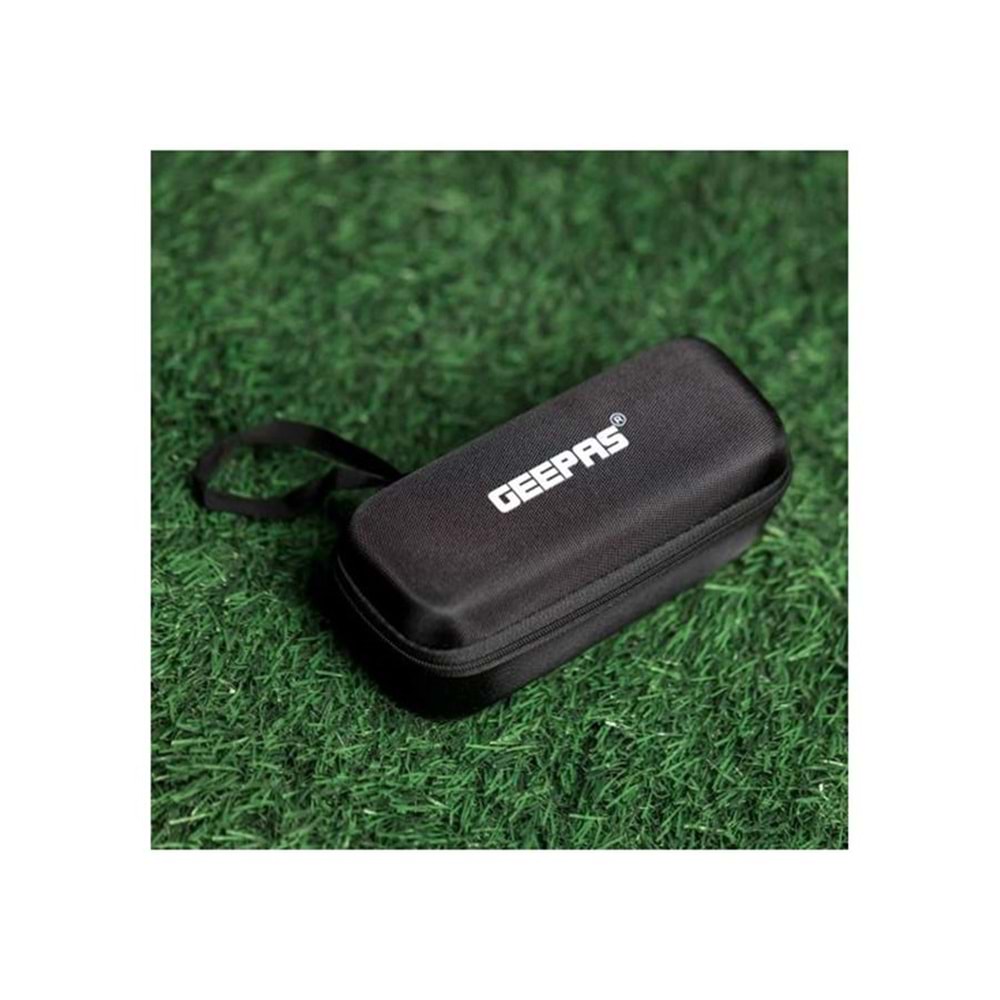 GEEPAS GFL51044 25W YÜKSEK GÜÇLÜ SİYAH LED EL FENERİ VE POWERBANK - SU GEÇİRMEZ ALÜMİNYUM GÖVDE - 15 SAAT ÇALIŞMA SÜRESİ