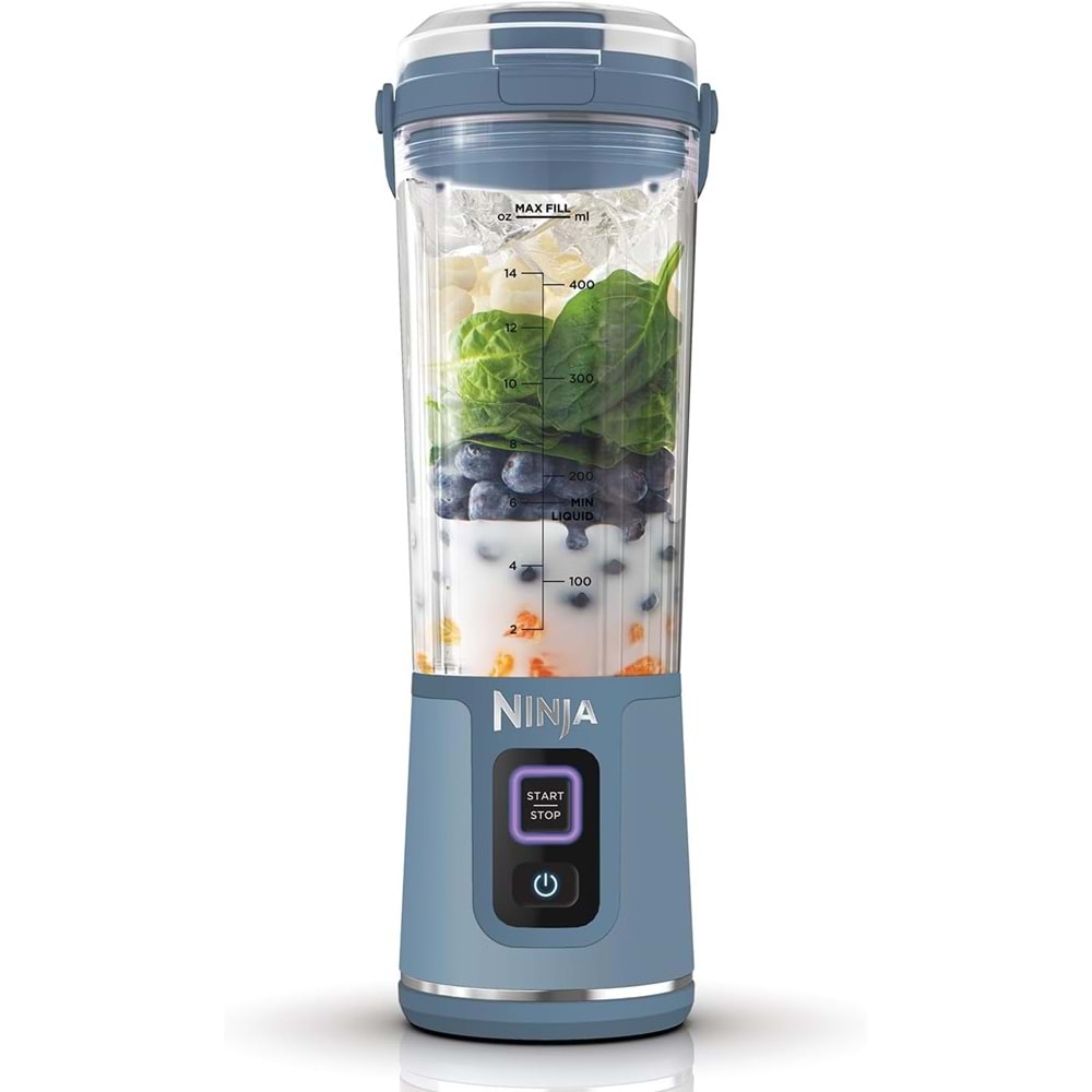 NINJA BLAST BC151EUNV TAŞINABİLİR ŞARJLI BLENDER MAVİ