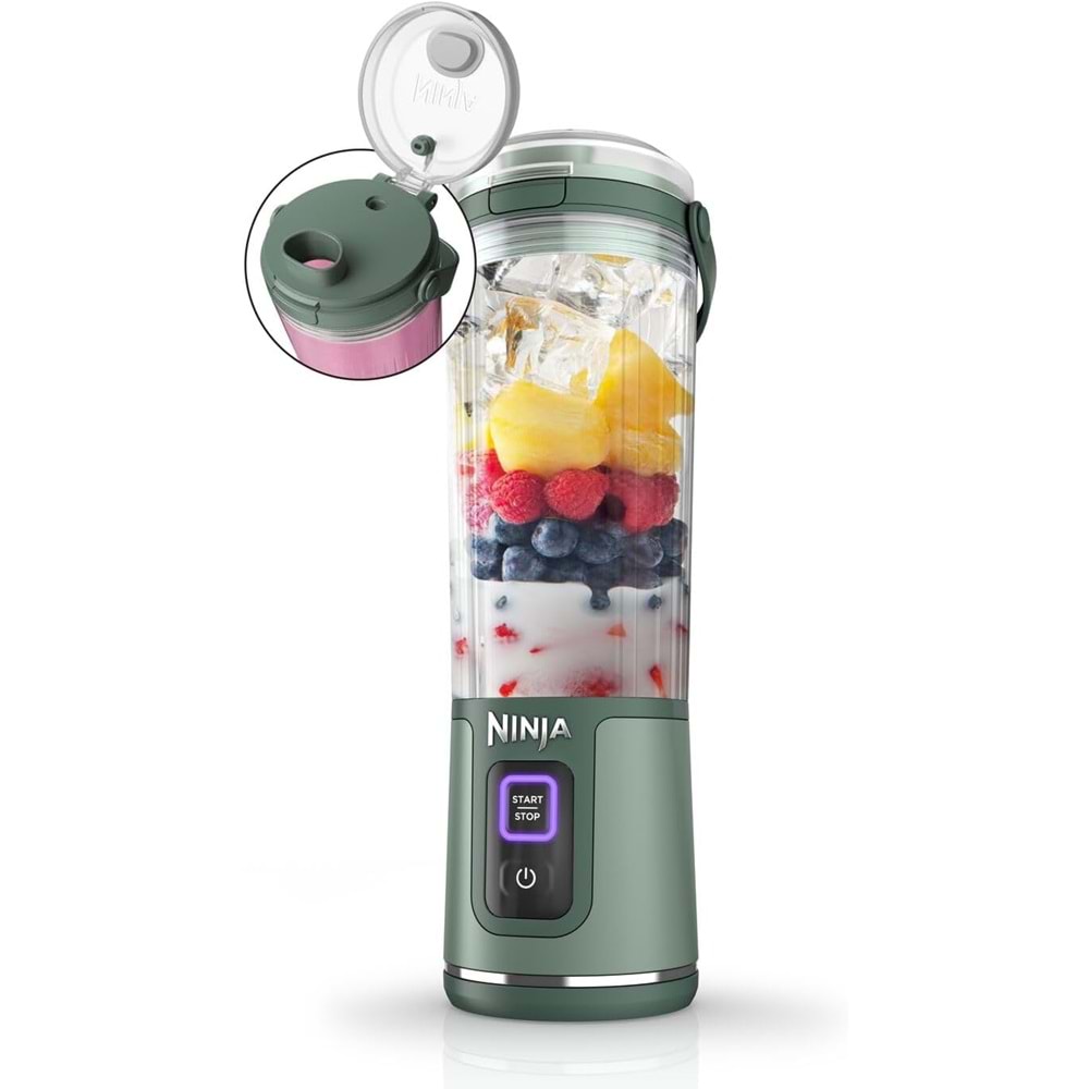 NINJA BLAST BC151EUEM TAŞINABİLİR ŞARJLI BLENDER YEŞİL