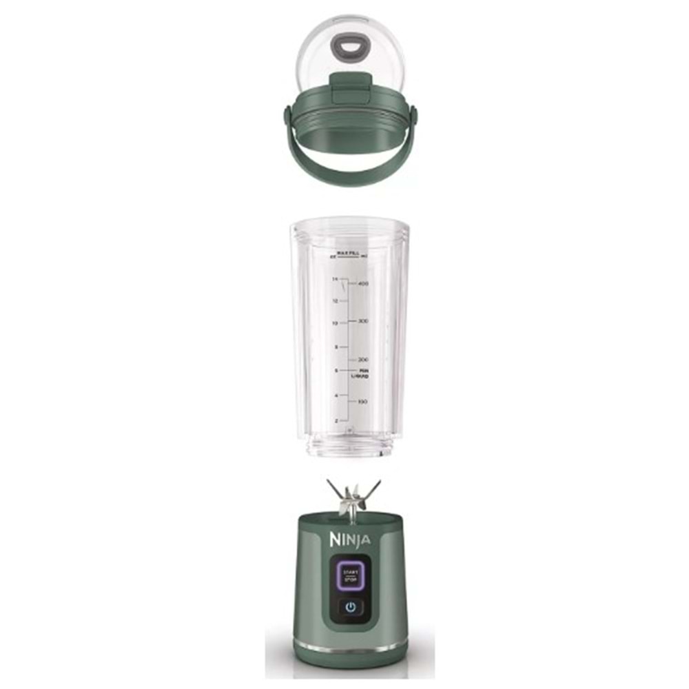 NINJA BLAST BC151EUEM TAŞINABİLİR ŞARJLI BLENDER YEŞİL
