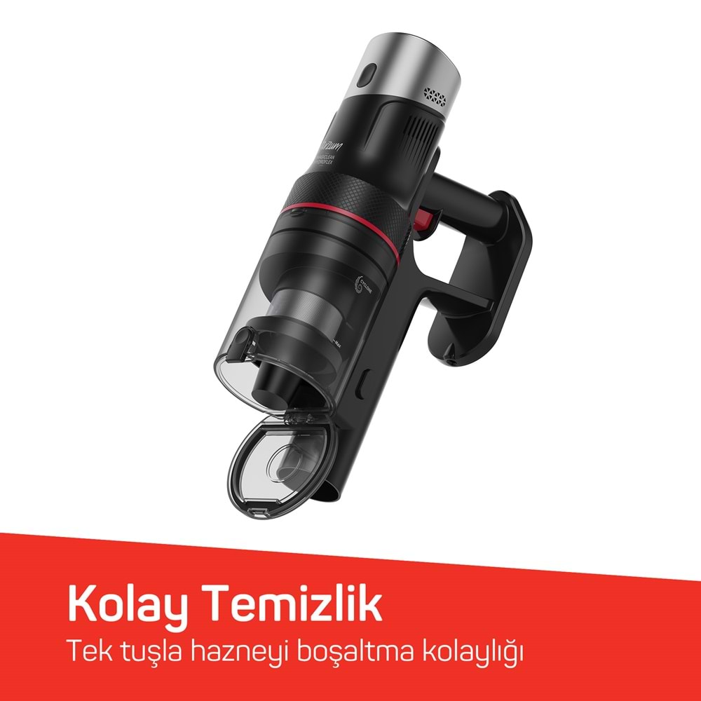 ARZUM AR4211 MAGICLEAN FLEXBİN ŞARJLI DİKEY SÜPÜRGE