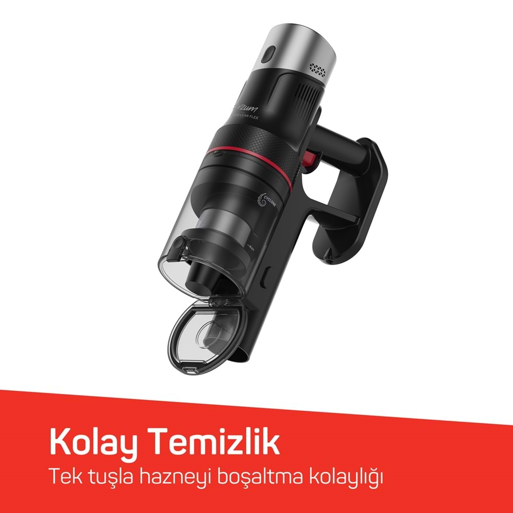 ARZUM AR4212 MAGİCLEAN FLEX DİKEY ŞARJLI SÜPÜRGE