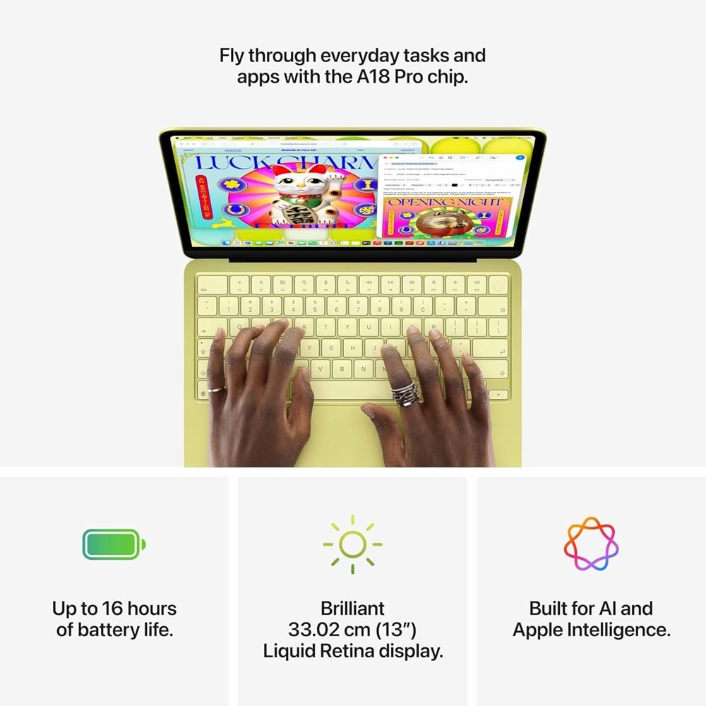 APPLE MACBOOK NEO 13 İNCH 8/256 GB CİTRUS