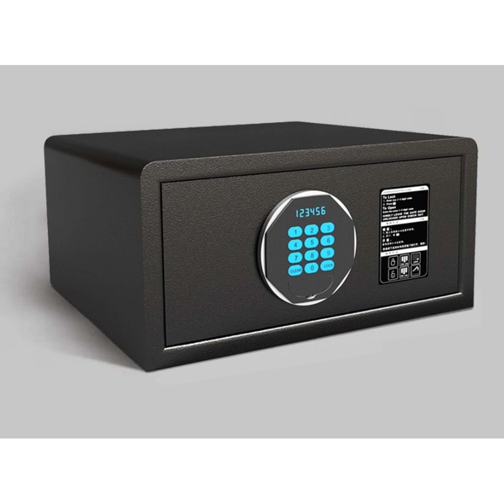 E2042BJ SAFE BOX - DİJİTAL ŞİFRELİ ÇELİK PARA KASASI