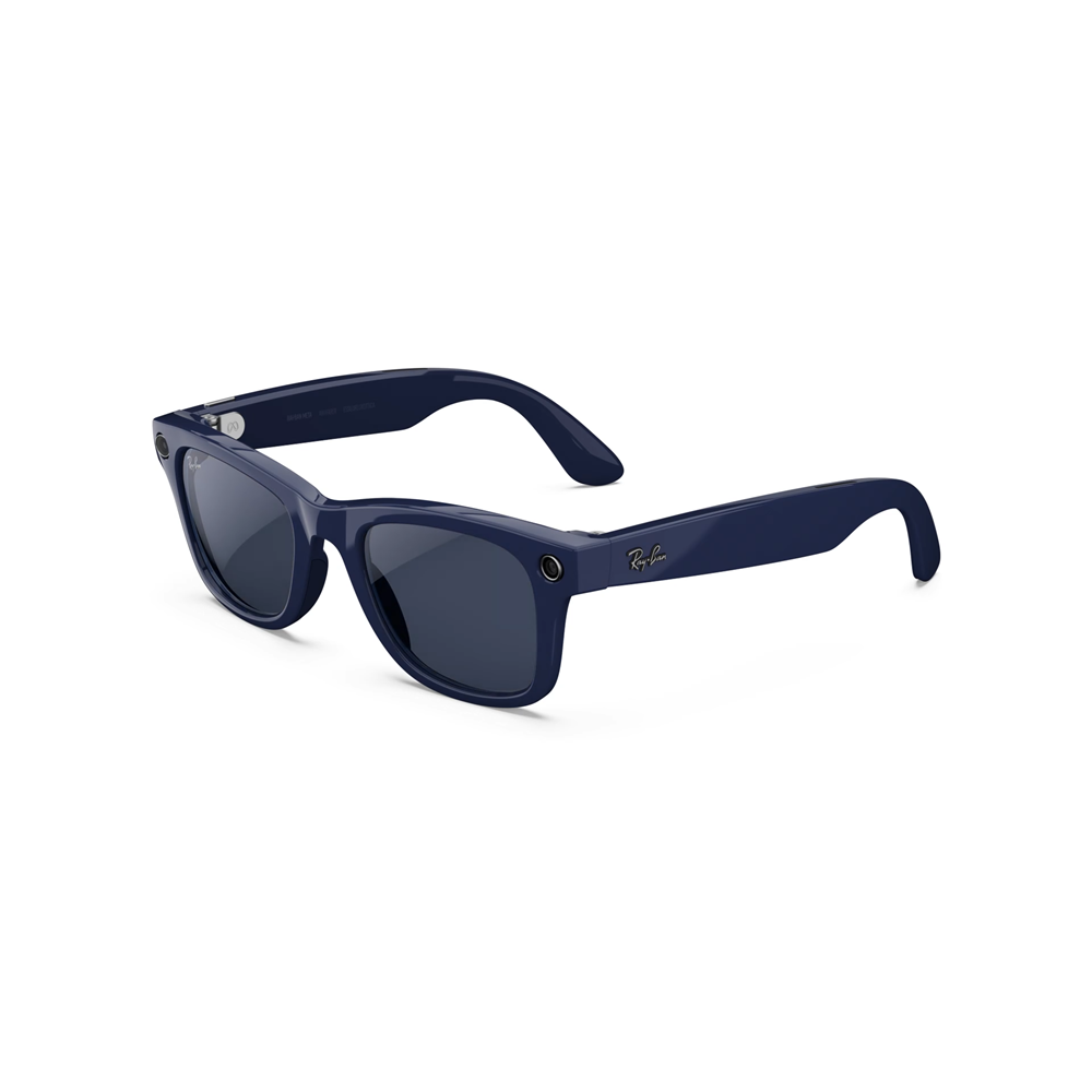 RAYBAN META WAYFARER GEN 2 AKILLI GÖZLÜK F SHİNY COSMİC BLUE - L CLEAR/SAPPHİRE TRANSİTİONS RW4012 50MM