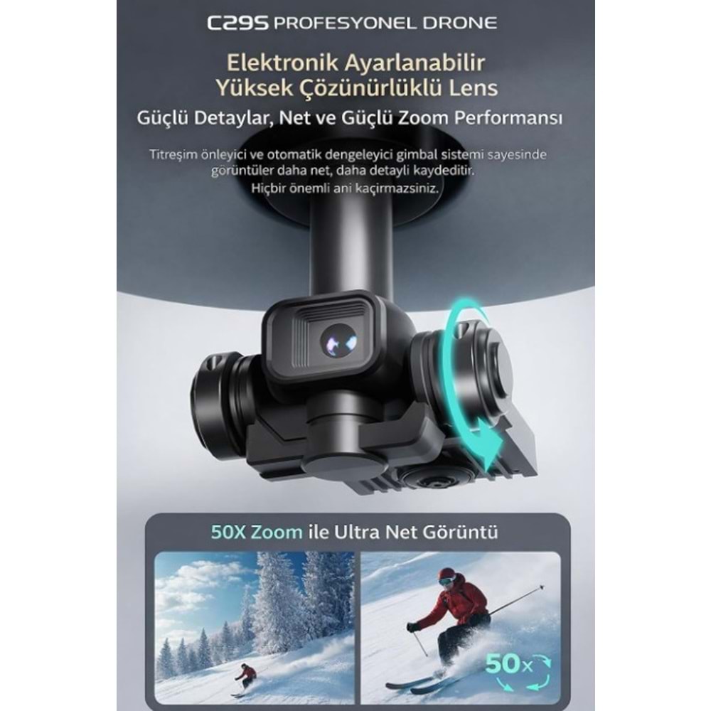 STARX PROFESSİONAL HD AERİAL DRONE C29S