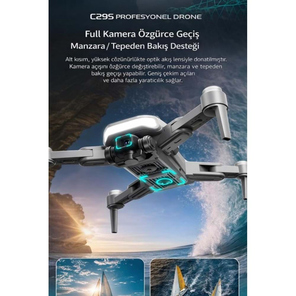 STARX PROFESSİONAL HD AERİAL DRONE C29S