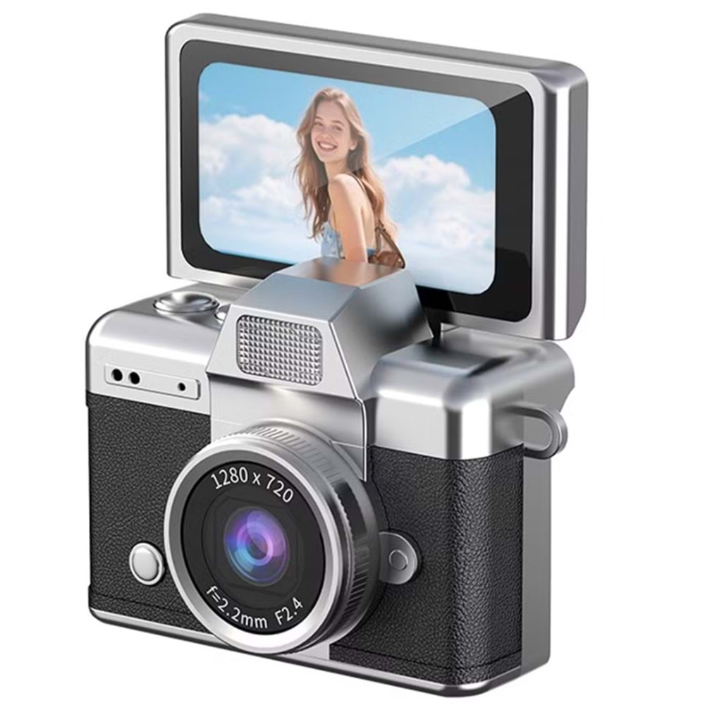ABBRUCH MİNİ FLİP DİGİTAL CAMERA SİYAH LK-027