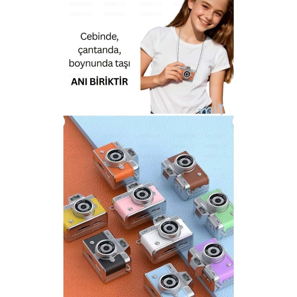ABBRUCH MİNİ FLİP DİGİTAL CAMERA SİYAH LK-027