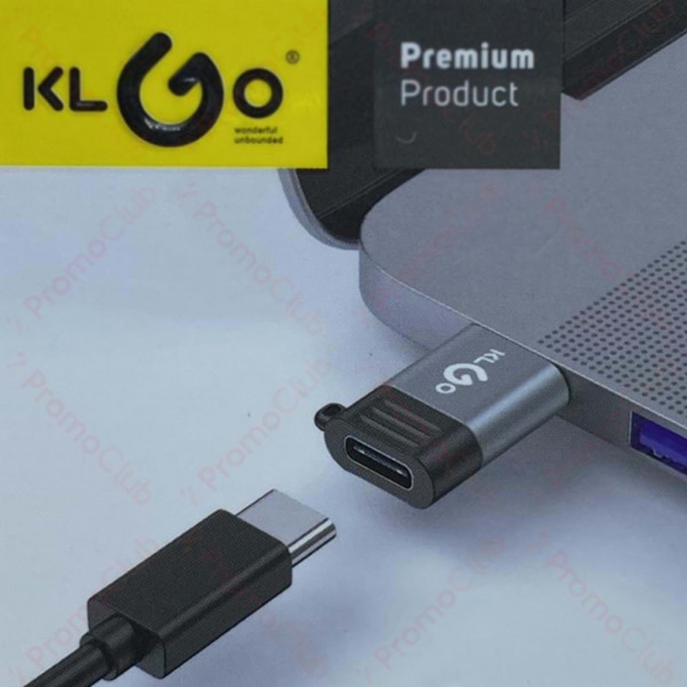 KLGO HB-4 USB TO TYPE-C DÖNÜŞTÜRÜCÜ