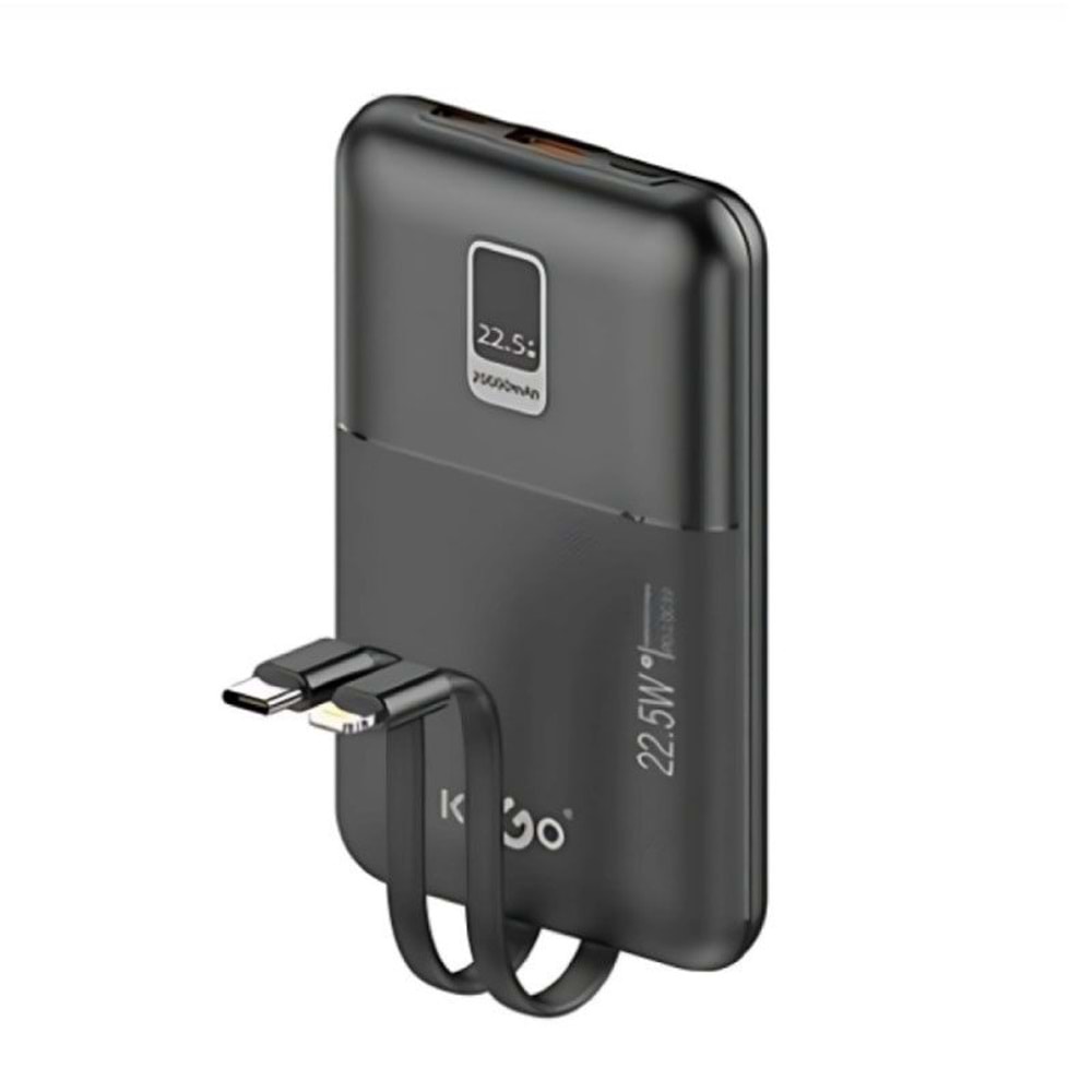 KLGO HB-66 10000MAH HIZLI ŞARJ POWERBANK