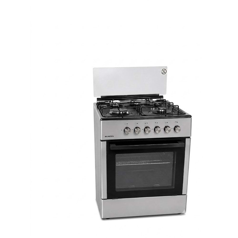 KUMTEL LG-GG40F SOLO OCAK -GAZLI FIRIN INOX