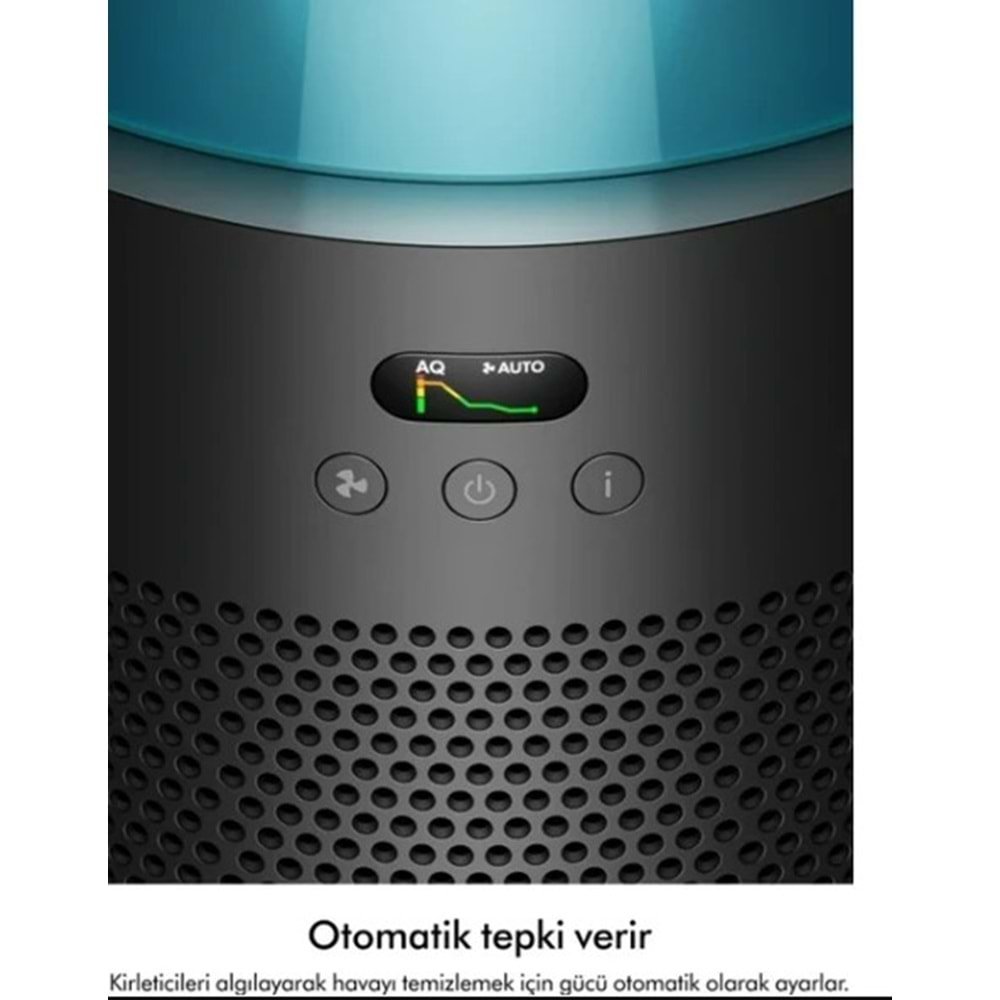 DYSON HUSHJET COMPACT PURİFİER HJ10 (BLACK/TEAL)